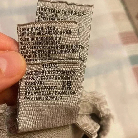 Vintage Western style  asymmetrical skirt by Zara washed and clean - Picture 10 of 11